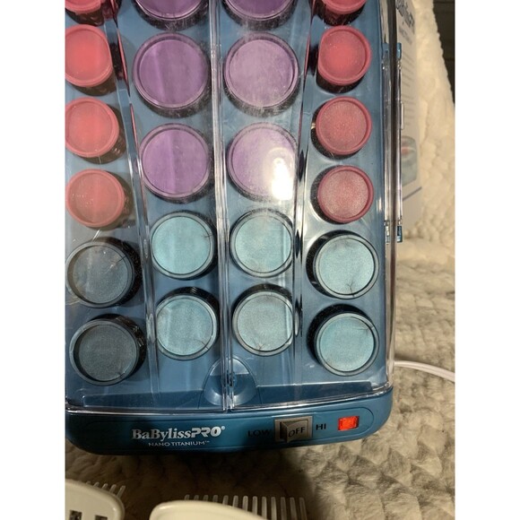 BaByliss PRO Hot Rollers For All Hair Lengths and 1"/25 mm Curling Iron Bundle - Picture 4 of 9